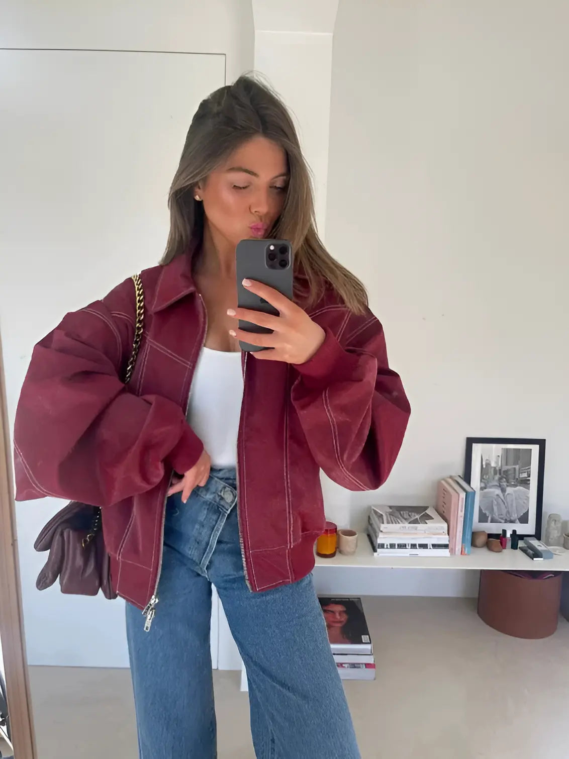 Fleur | Bomber Jacket | Verschillende Kleuren Beschikbaar